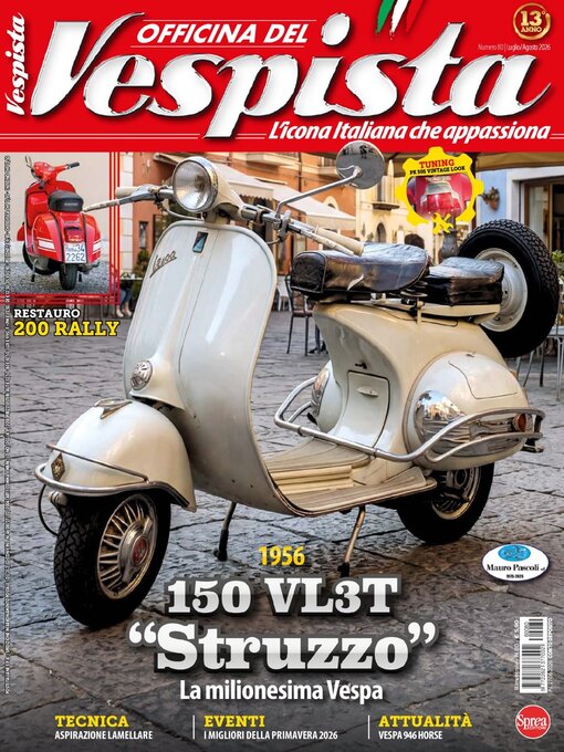 Cover image for Officina vespista 